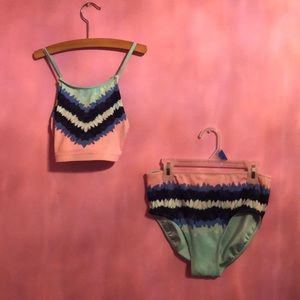 Justice bathing suit two piece